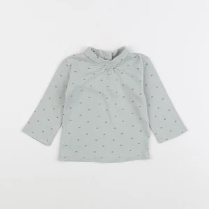 Vertbaudet - sous-pull vert - 12 mois