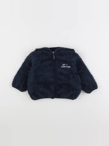 Zara - sweat bleu - 9/12 mois