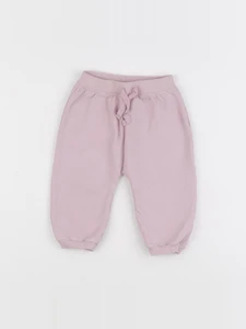Zara - jogging rose - 6/9 mois