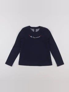 IKKS - tee-shirt bleu - 8 ans
