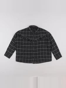 IKKS - blouse gris, argent - 8 ans