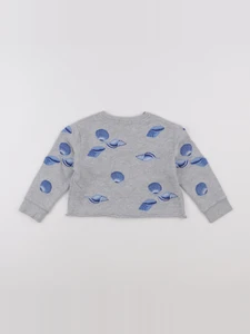 Stella McCartney Kids - sweat gris, bleu - 4 ans