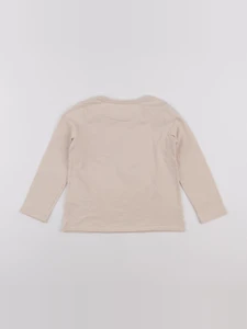 Vertbaudet - tee-shirt beige, or - 5 ans