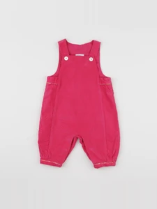 Jacadi - salopette doublé rose - 6 mois
