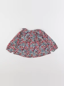 Jacadi - blouse liberty multicolore - 12 mois