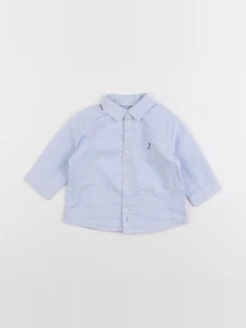 Jacadi - chemise bleu - 6 mois
