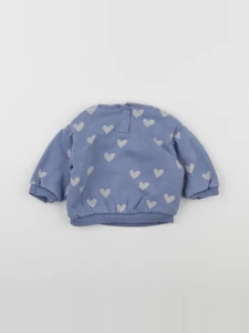 Tape à l'oeil - sweat bleu - 6 mois