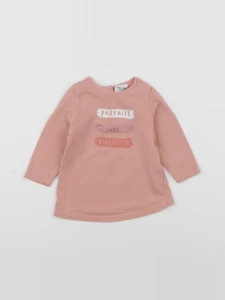 Tape à l'oeil - tee-shirt rose - 6 mois