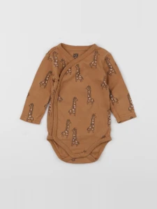 La Redoute - body marron - 6 mois