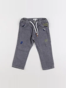 Vertbaudet - pantalon gris - 18 mois