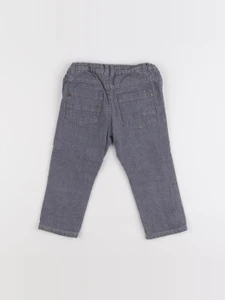 Vertbaudet - pantalon gris - 18 mois