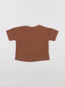 Zara - tee-shirt marron - 3/6 mois