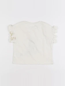 Vertbaudet - tee-shirt blanc - 2 ans