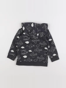 H&M - sweat gris - 12/18 mois