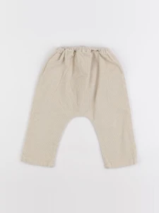 Cyrillus - sarouel beige - 12 mois