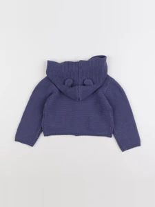Boutchou - gilet bleu - 18 mois