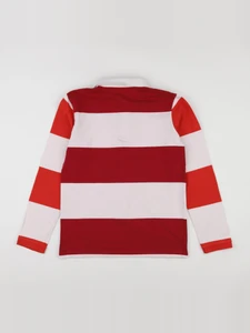 Jacadi - polo rouge, blanc - 12 ans