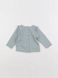 Vertbaudet - tee-shirt vert - 6 mois