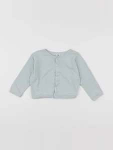 Petit Bateau - tee-shirt vert - 18 mois