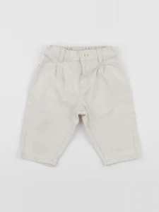 Petit Bateau - pantalon beige - 12 mois