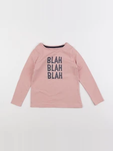 Vertbaudet - tee-shirt rose - 4 ans