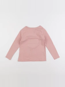 Vertbaudet - tee-shirt rose - 4 ans