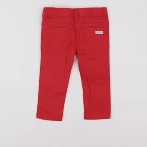 Vertbaudet - pantalon rouge - 18 mois