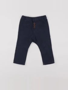Tape à l'oeil - pantalon doublé bleu - 18 mois