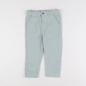 Vertbaudet - pantalon vert - 18 mois