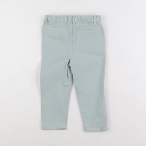 Vertbaudet - pantalon vert - 18 mois