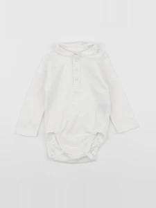H&M - body à col blanc - 3 mois