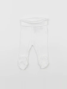 H&M - legging blanc - 1 mois
