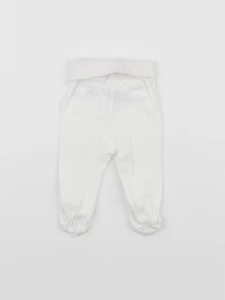 H&M - legging blanc - 1 mois