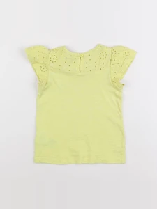 Vertbaudet - tee-shirt jaune - 2 ans