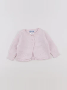 Jacadi - gilet rose - 6 mois