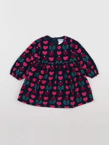 Jacadi - robe bleu, rose - 12 mois
