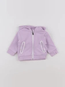 Jacadi - sweat violet - 6 mois