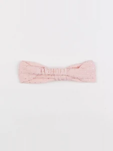 Vertbaudet - bandeau rose - 12/18 mois