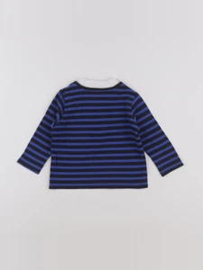 IKKS - tee-shirt bleu - 12 mois