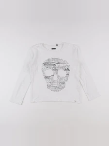 IKKS - tee-shirt blanc - 8 ans