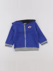 IKKS - sweat bleu - 18 mois