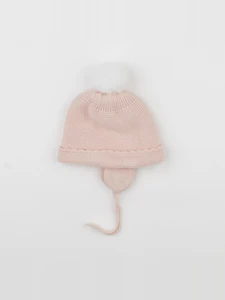 Vertbaudet - bonnet rose - 12/18 mois