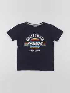 Vertbaudet - tee-shirt bleu - 6 ans