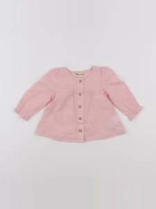 Tape à l'oeil - blouse rose - 12 mois