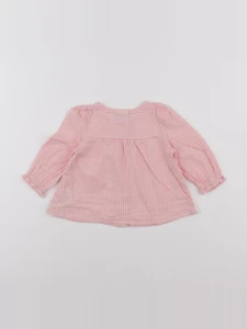 Tape à l'oeil - blouse rose - 12 mois