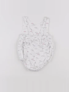 Jacadi - combinaison blanc - 6 mois
