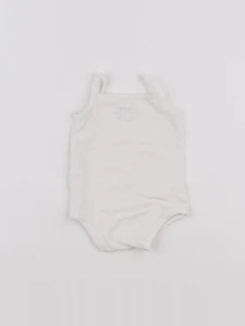 Tape à l'oeil - body blanc - 1 mois