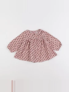 Boutchou - blouse rose - 6 mois