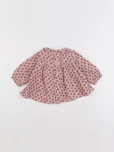 Boutchou - blouse rose - 6 mois