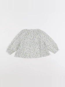 Tape à l'oeil - blouse blanc, vert - 6 mois